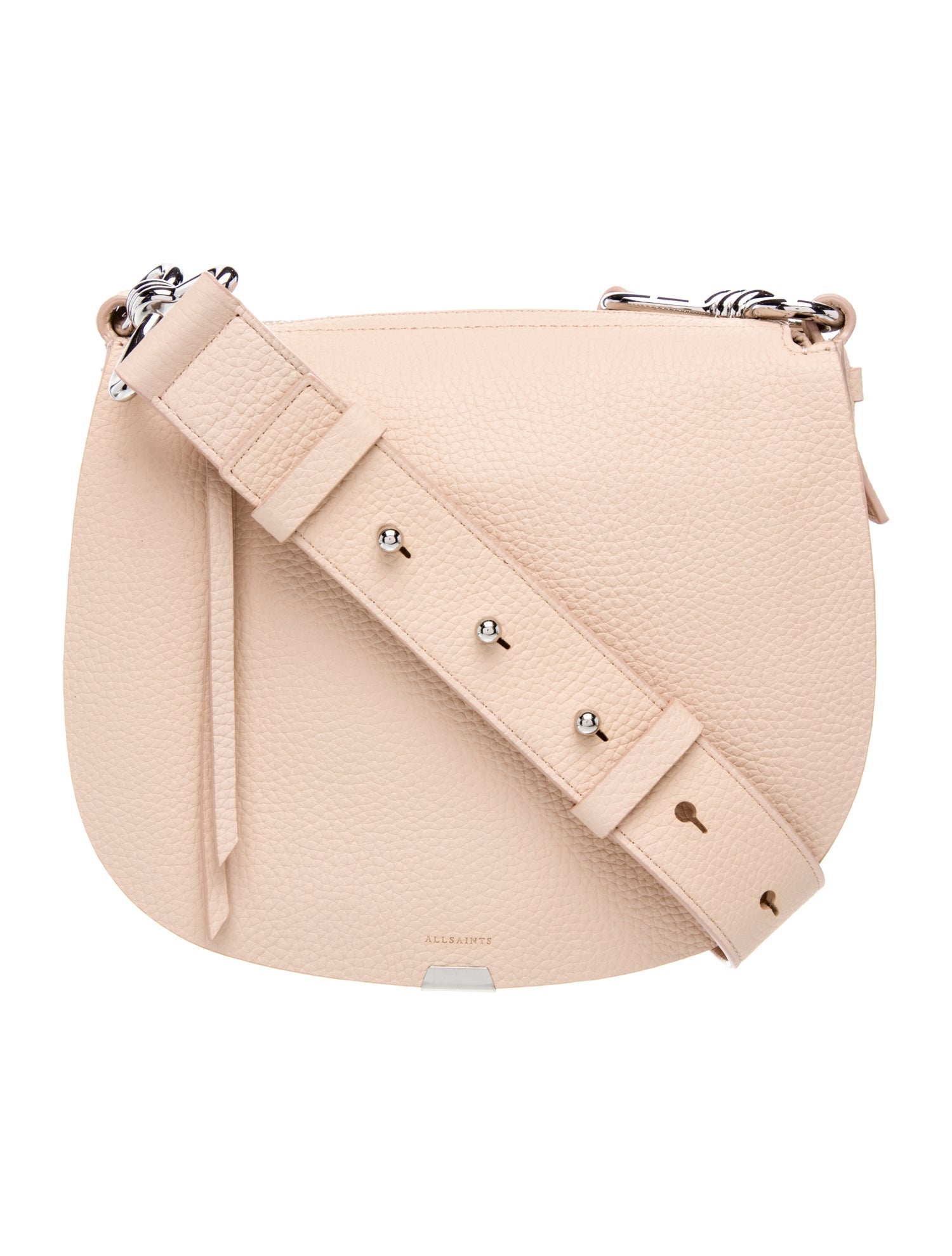 AllSaints Leather Messenger Bag