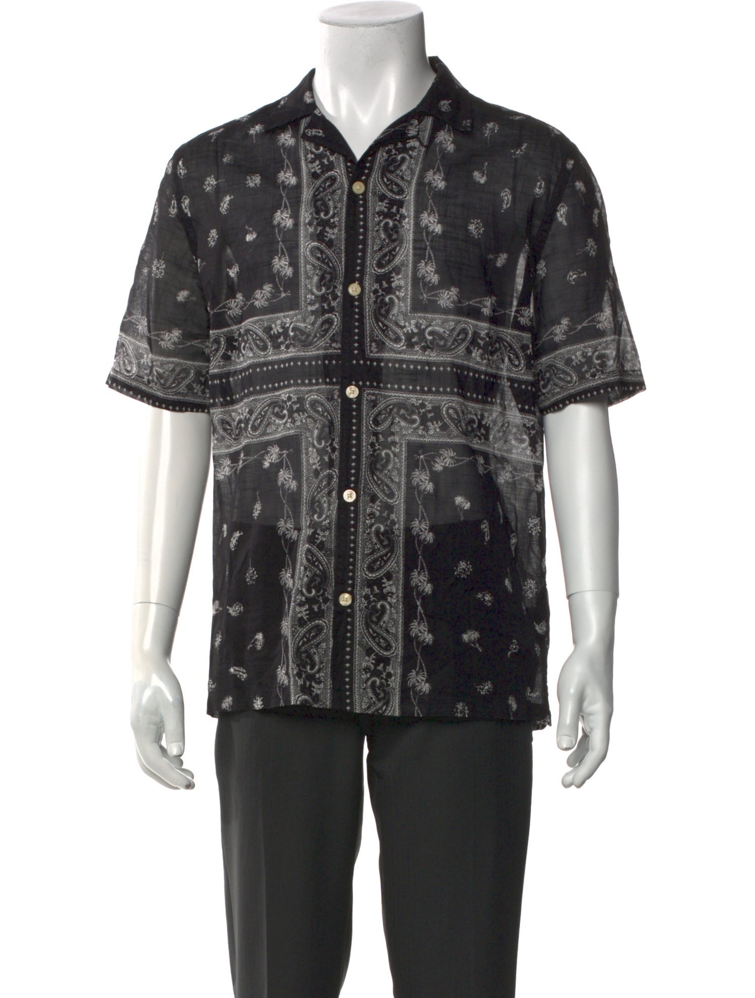 AllSaints Paisley Paisley Print Shirt