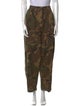 AllSaints Camouflage Print Straight Leg Pants
