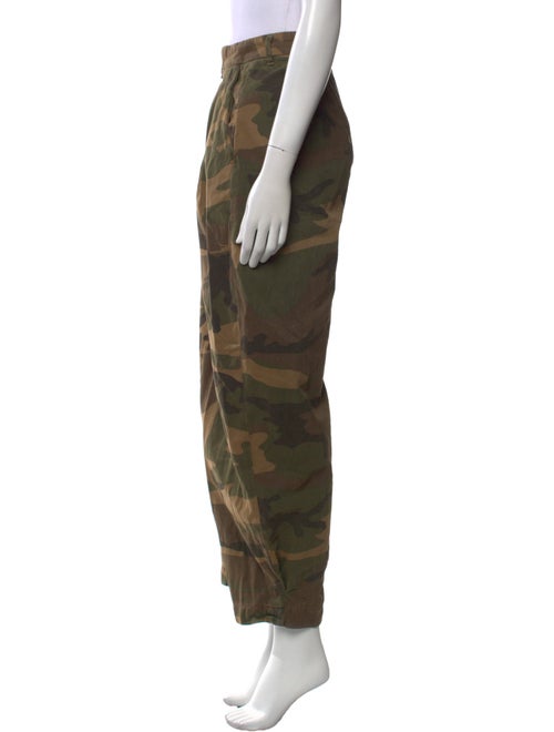 AllSaints Camouflage Print Straight Leg Pants