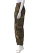 AllSaints Camouflage Print Straight Leg Pants
