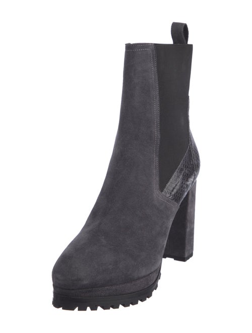 AllSaints Suede Chelsea Boots