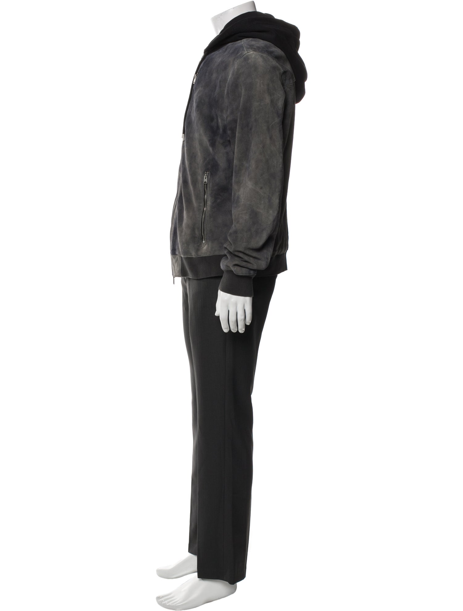 AllSaints Lamb Leather Parka