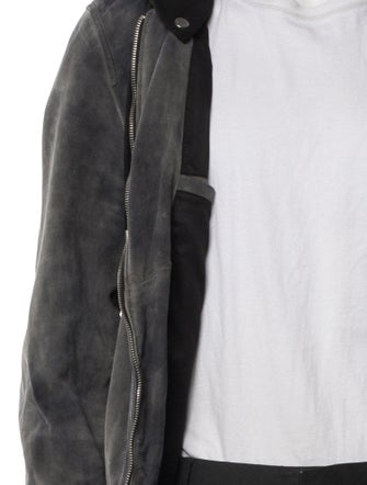 AllSaints Lamb Leather Parka