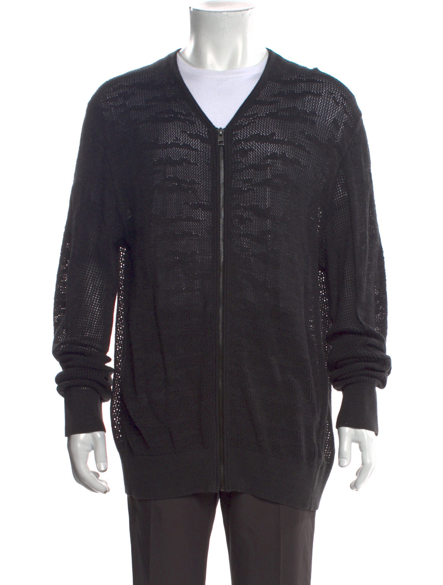 AllSaints V-Neck Long Sleeve Cardigan