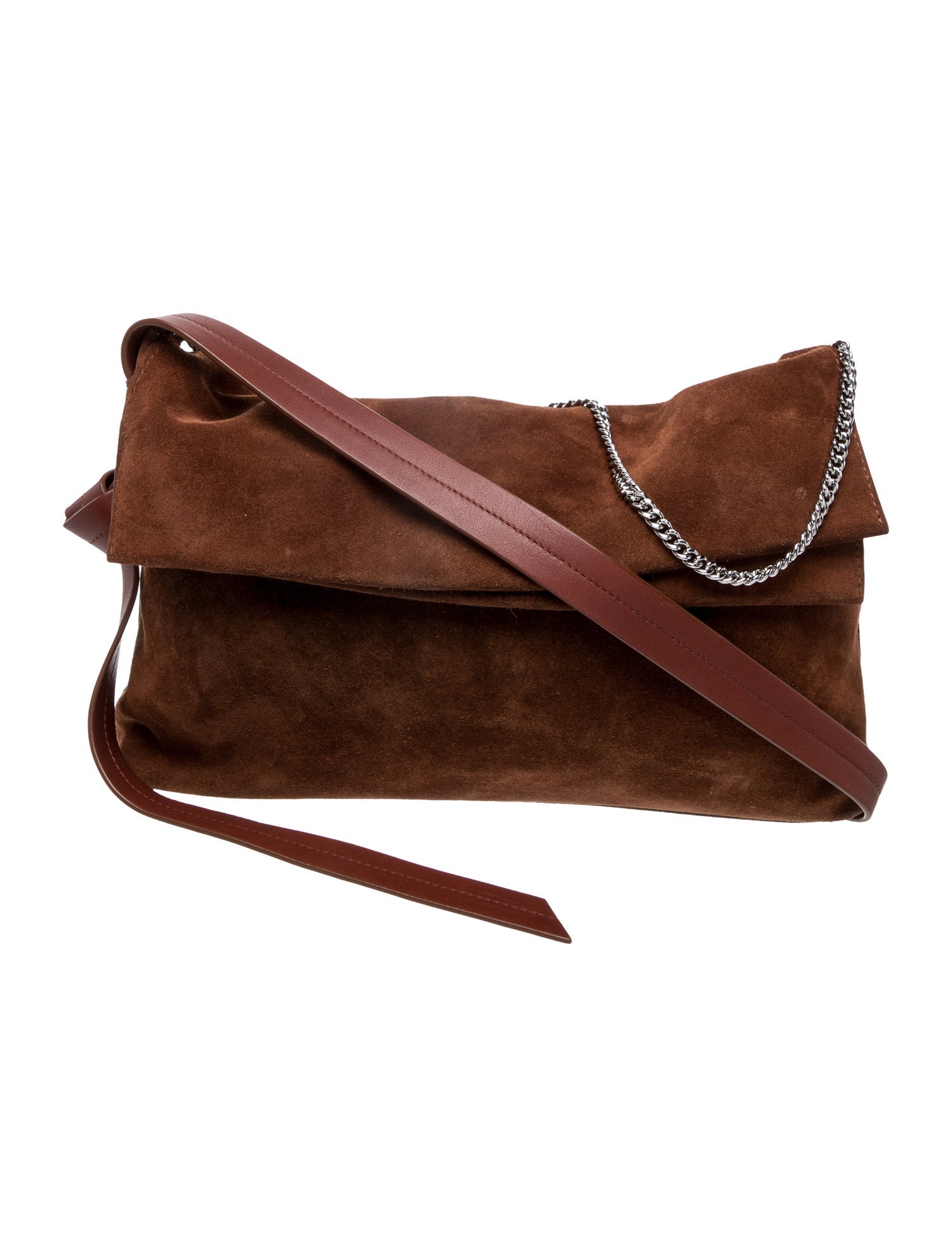 AllSaints Suede Crossbody Bag