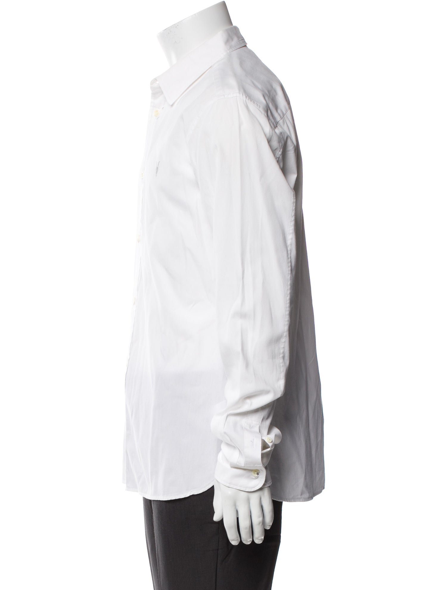 AllSaints Striped Long Sleeve Dress Shirt