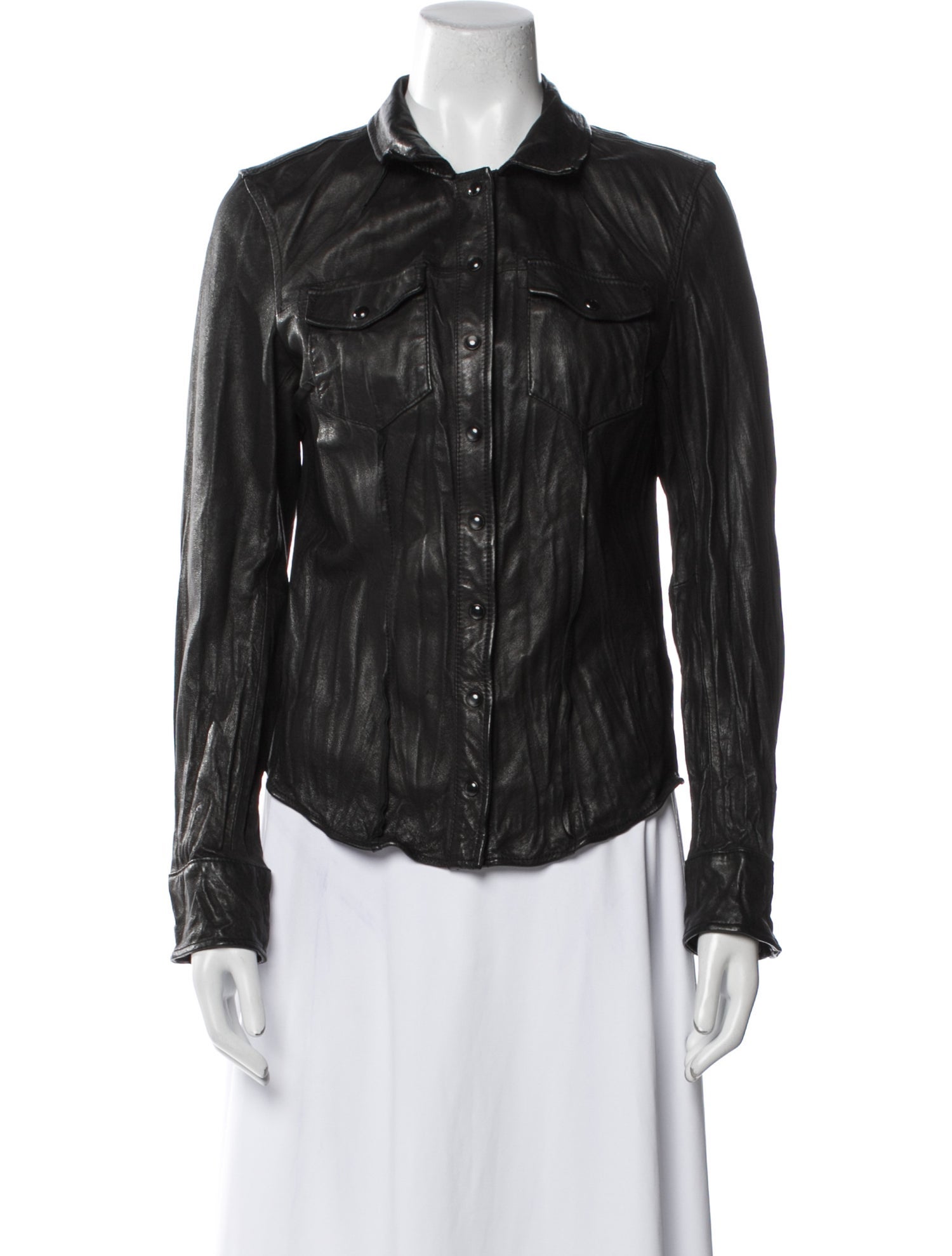 AllSaints Leather Biker Jacket