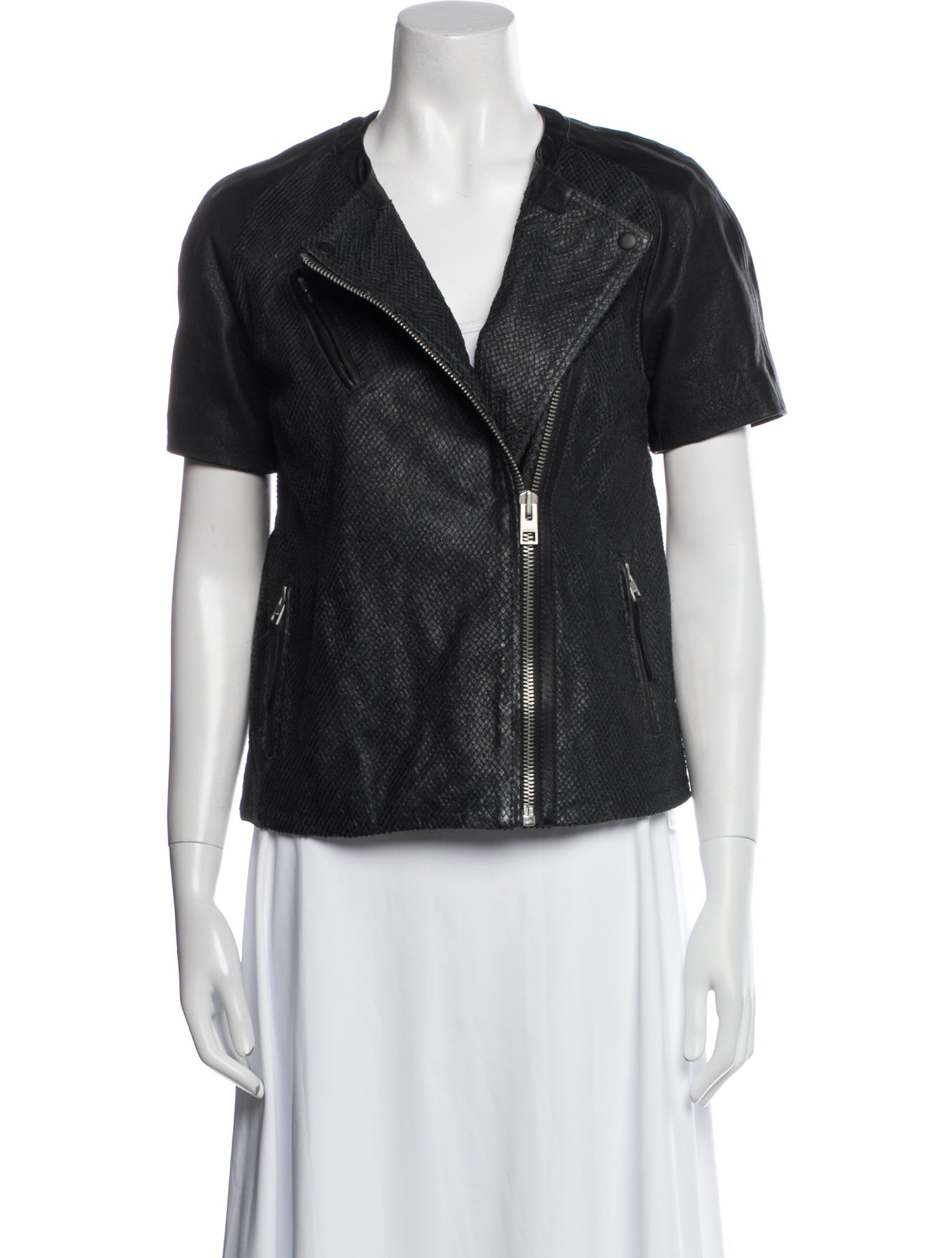 AllSaints Leather Biker Jacket