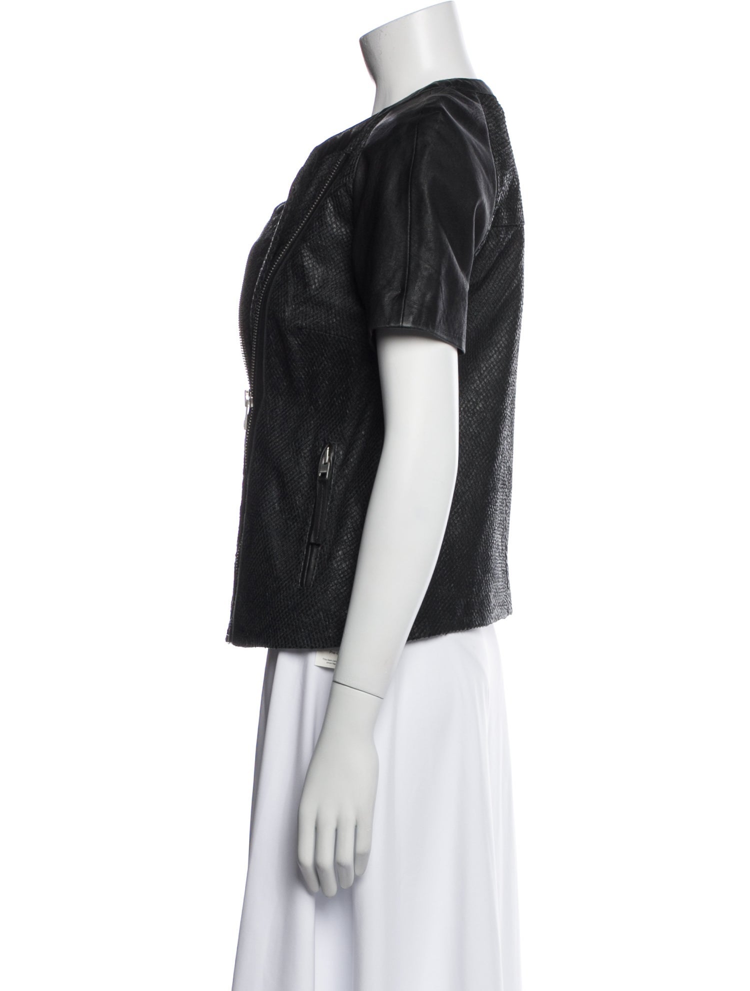 AllSaints Leather Biker Jacket