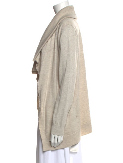 AllSaints Wool Open Front Sweater