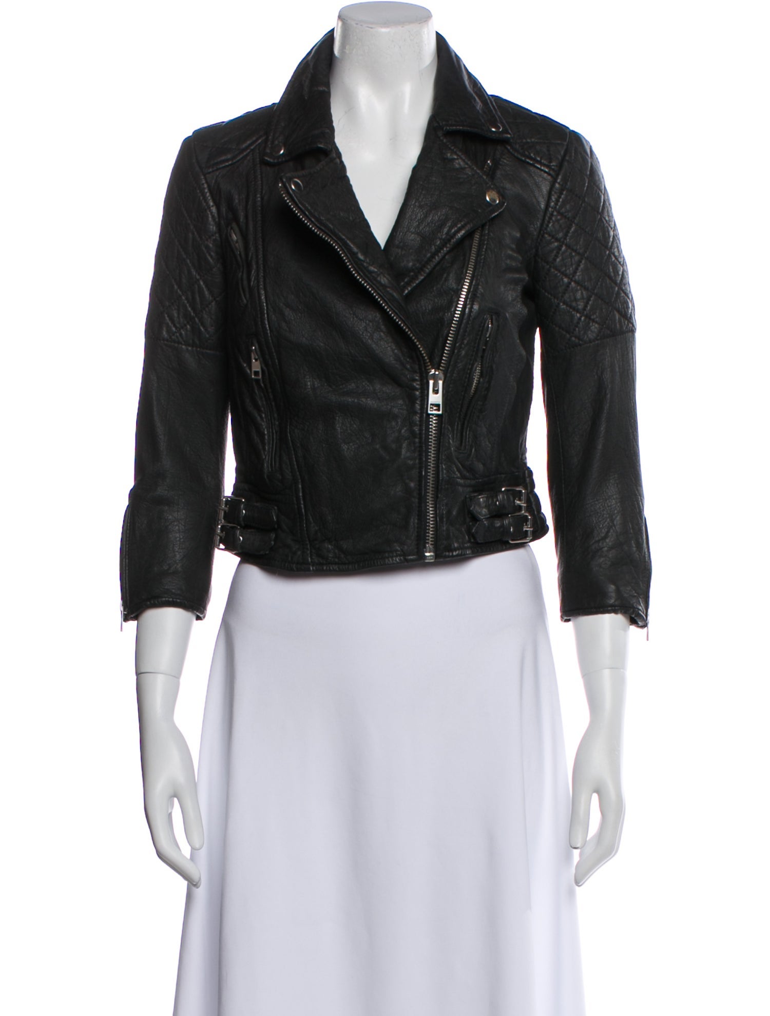 AllSaints Leather Biker Jacket