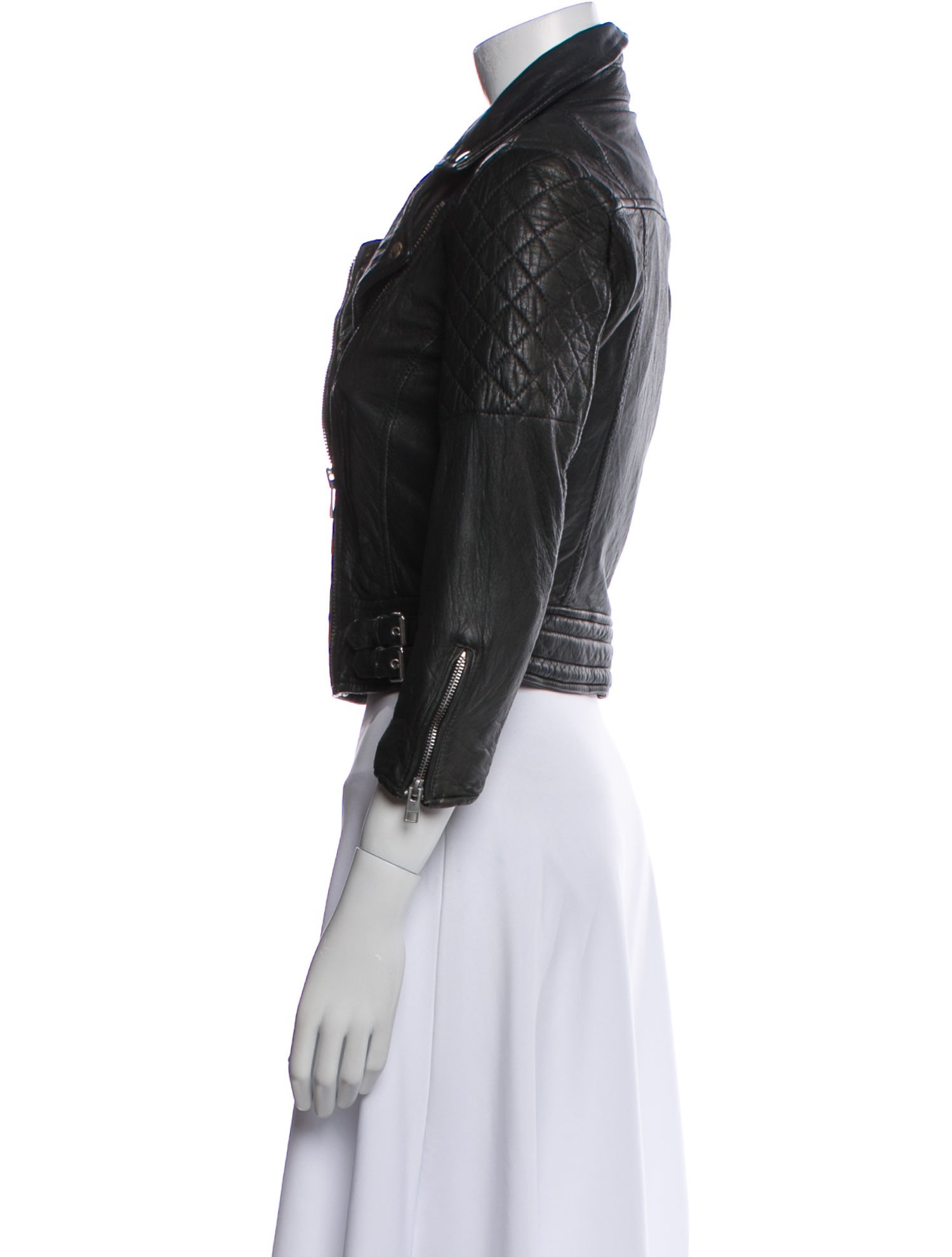 AllSaints Leather Biker Jacket