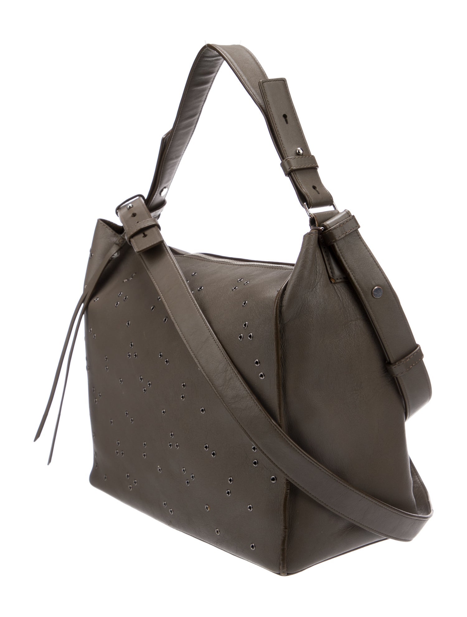 AllSaints Leather Messenger Bag