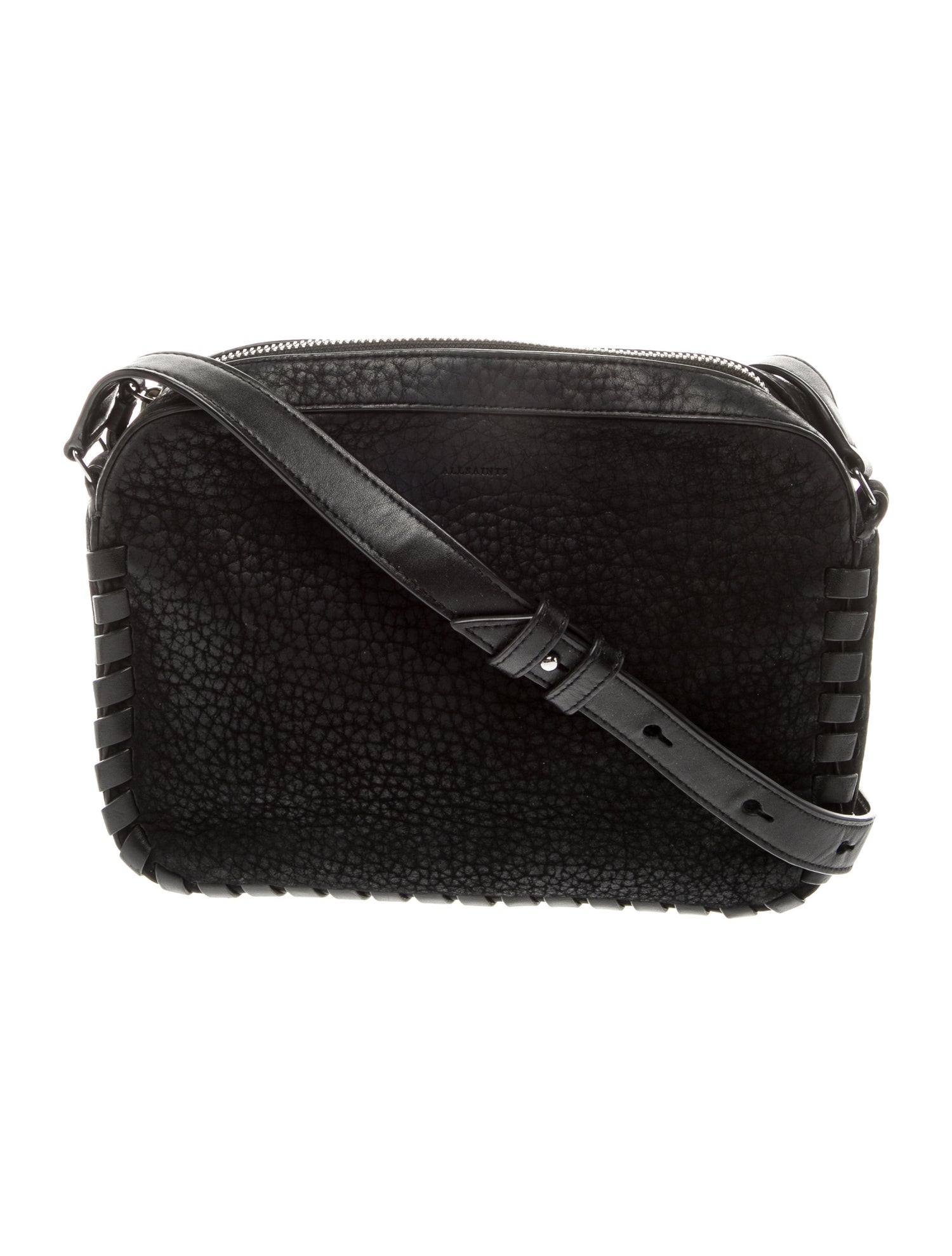 AllSaints Leather Messenger Bag