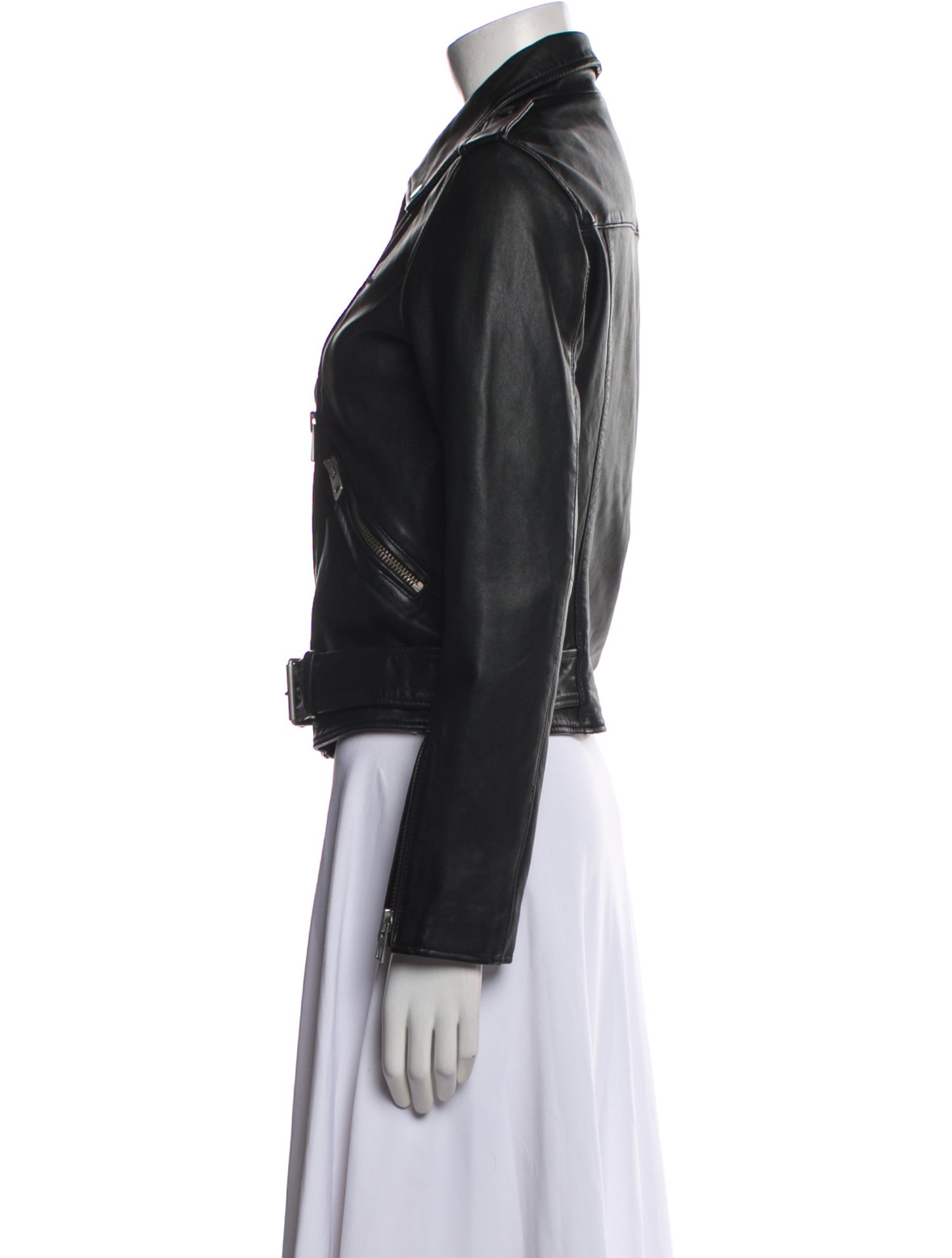 AllSaints Leather Biker Jacket