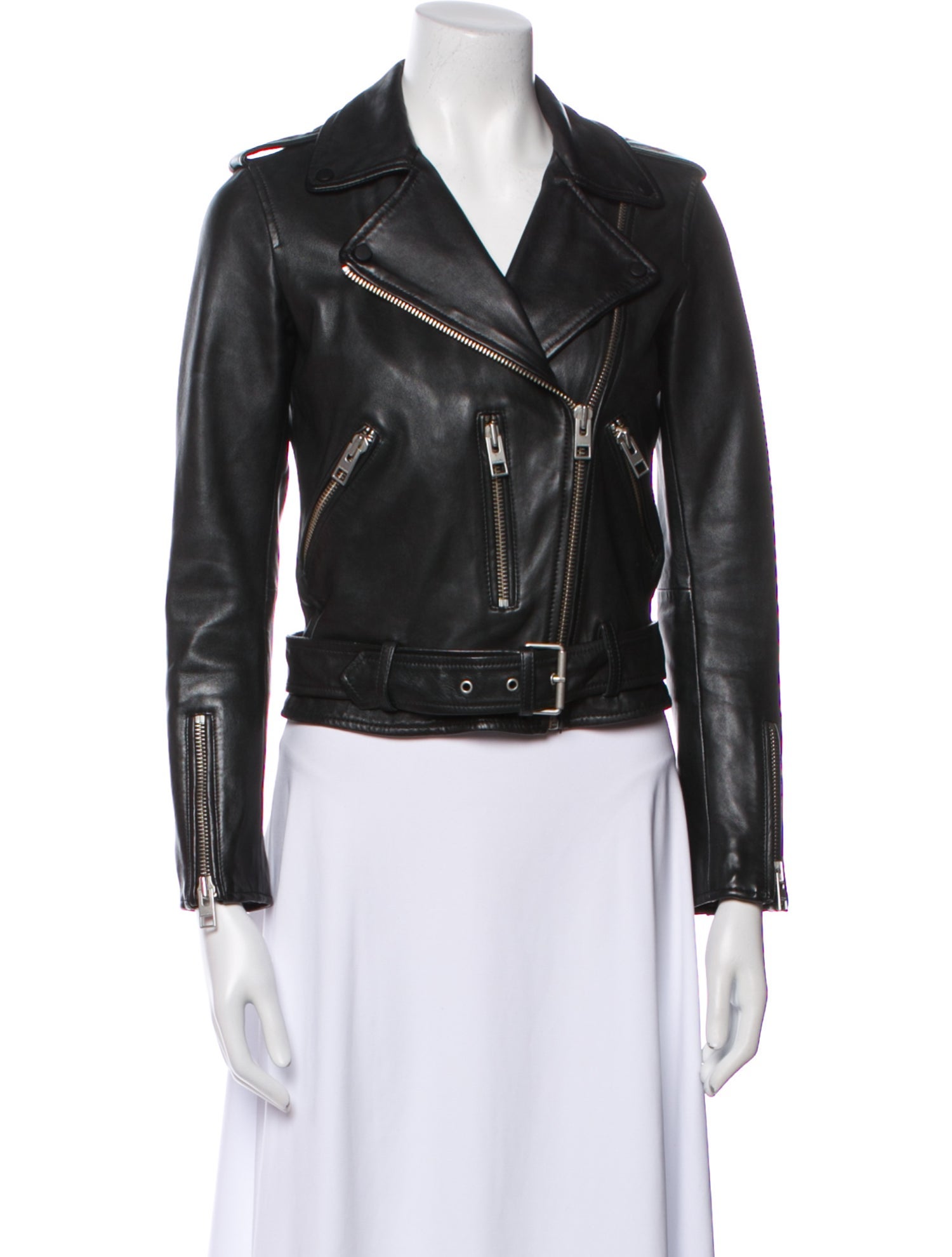 AllSaints Leather Biker Jacket