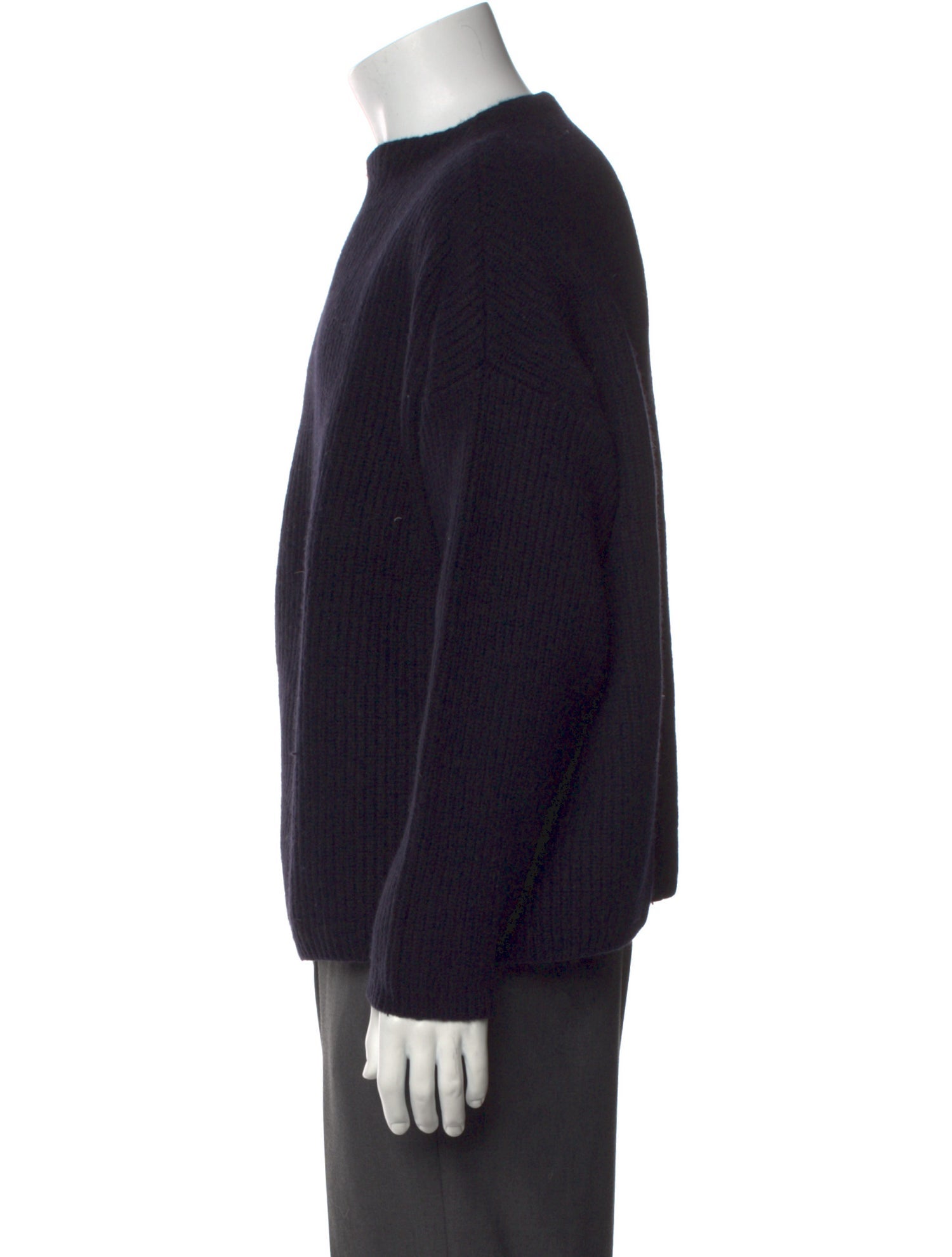 AllSaints Lambswool Crew Neck Pullover