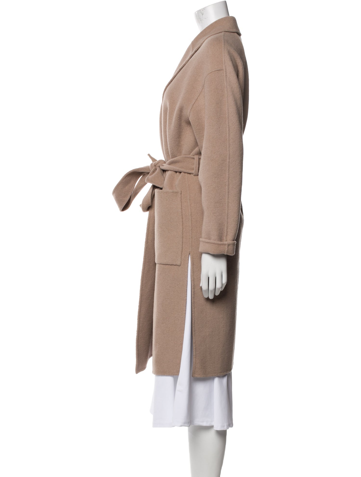 AllSaints Wool Trench Coat