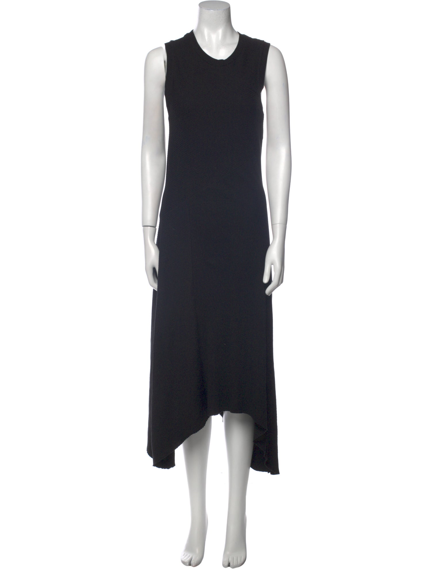 AllSaints Crew Neck Long Dress