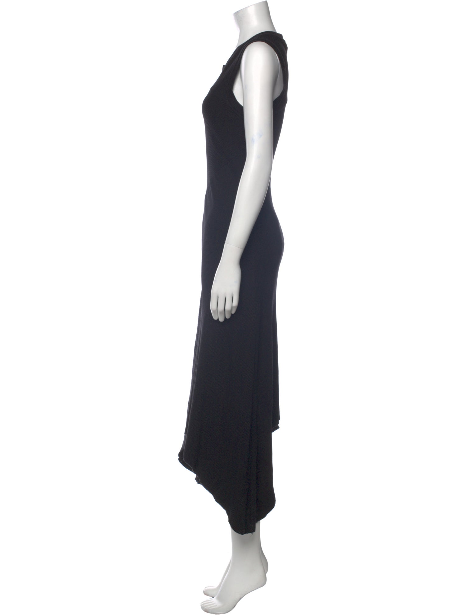 AllSaints Crew Neck Long Dress