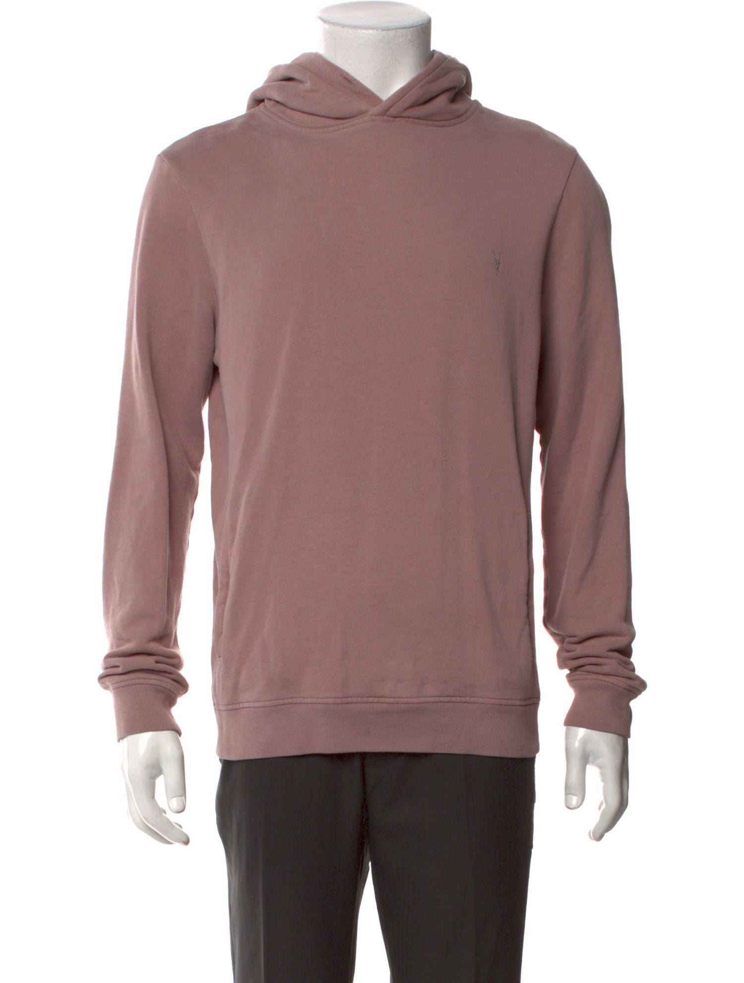AllSaints Crew Neck Long Sleeve Hoodie