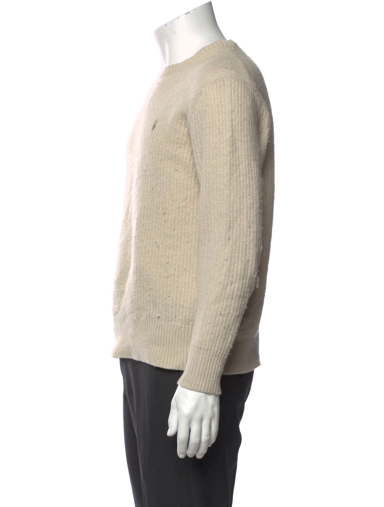 AllSaints Crew Neck Long Sleeve Pullover