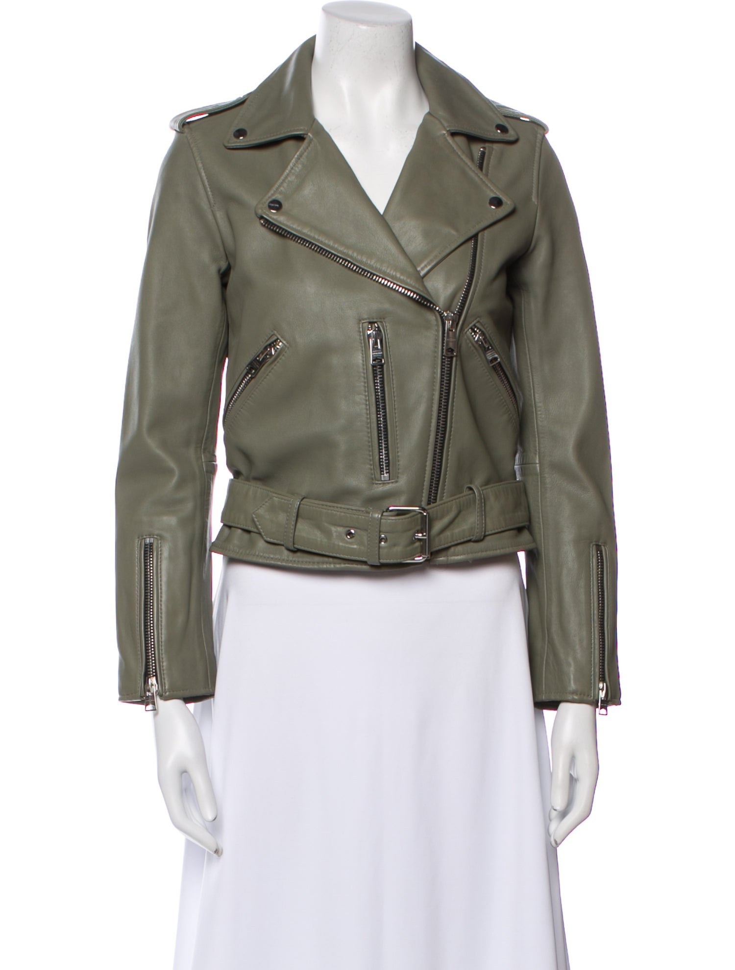 AllSaints Leather Biker Jacket