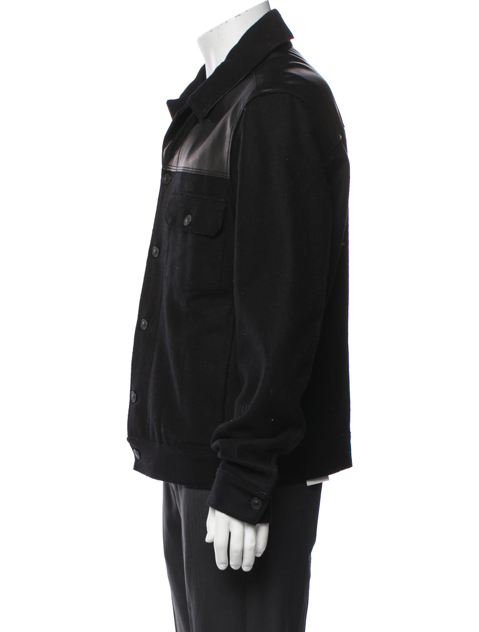 AllSaints Wool Trucker Jacket