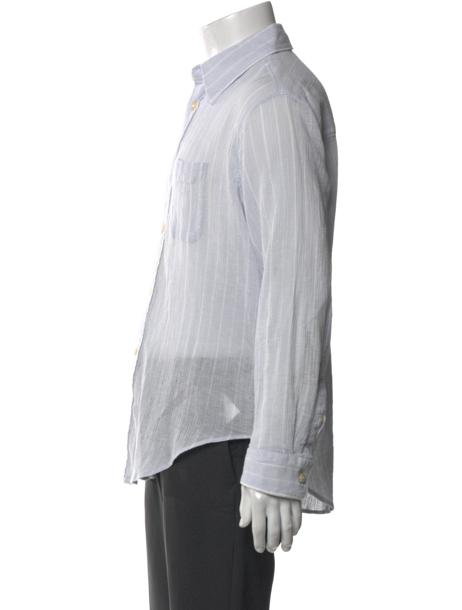 AllSaints Striped Long Sleeve Shirt