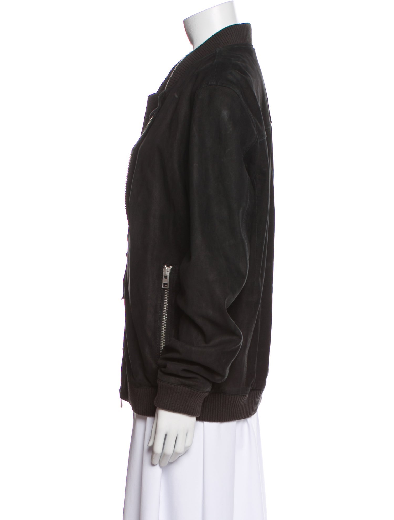 AllSaints Leather Blazer