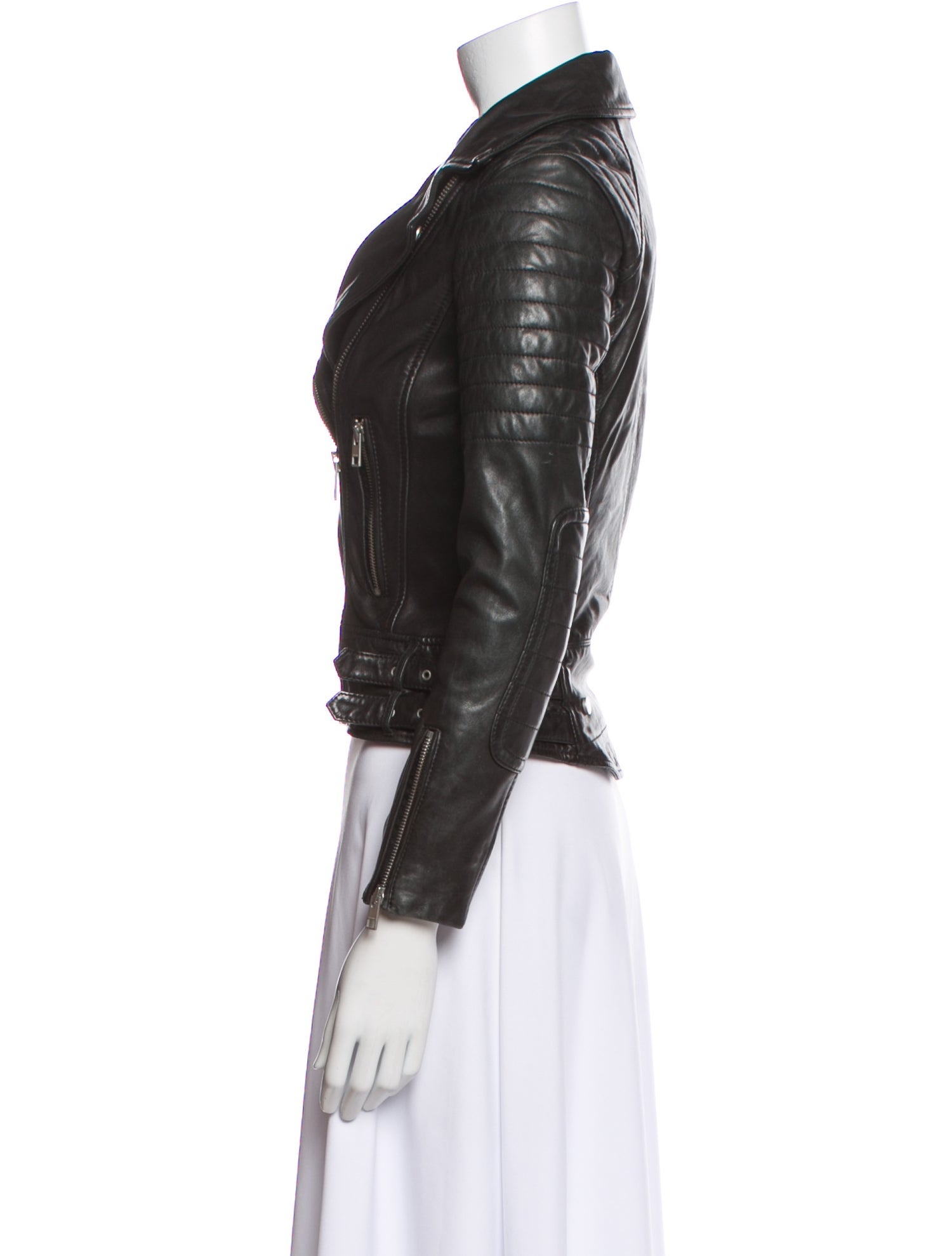 AllSaints Leather Biker Jacket