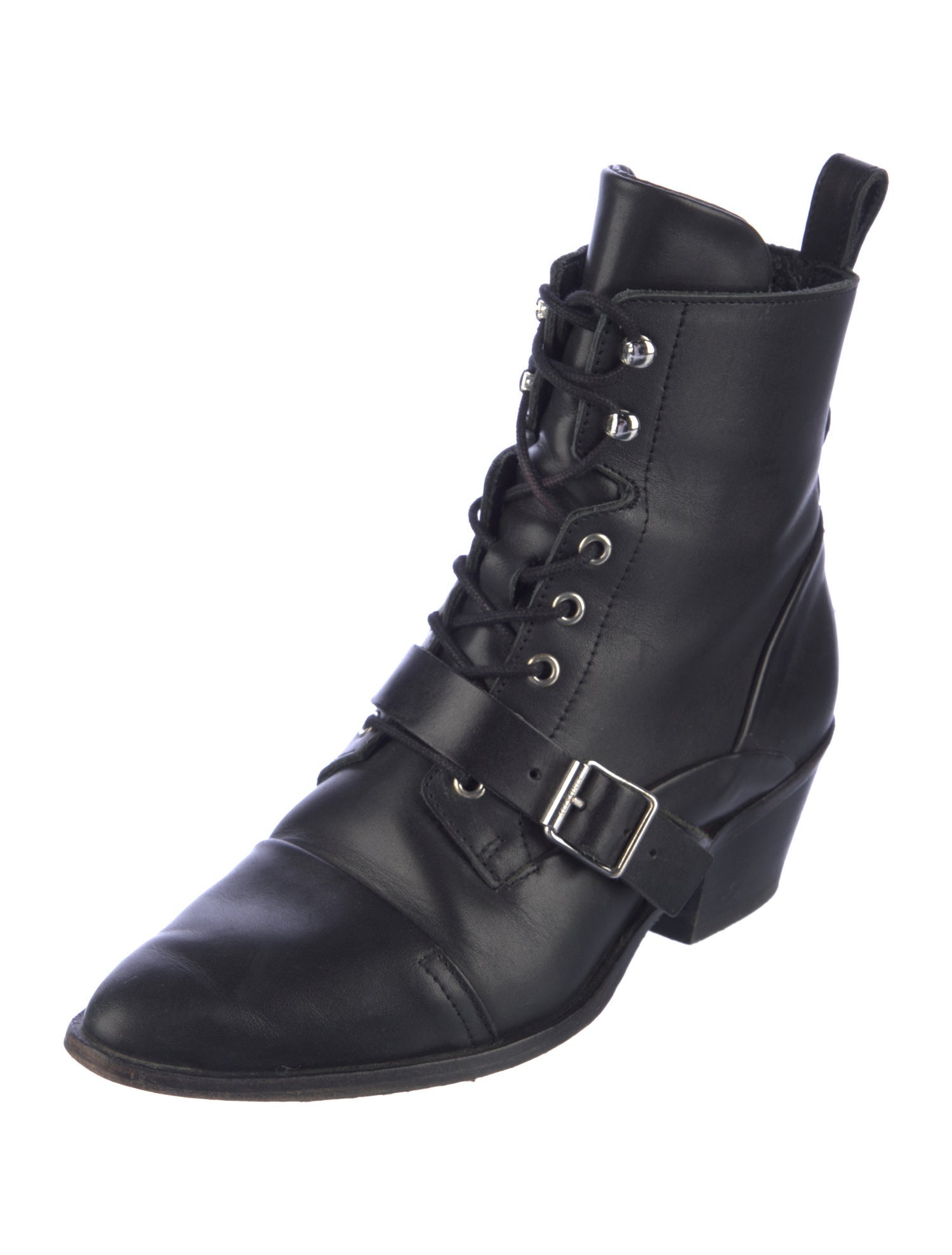 AllSaints Leather Combat Boots