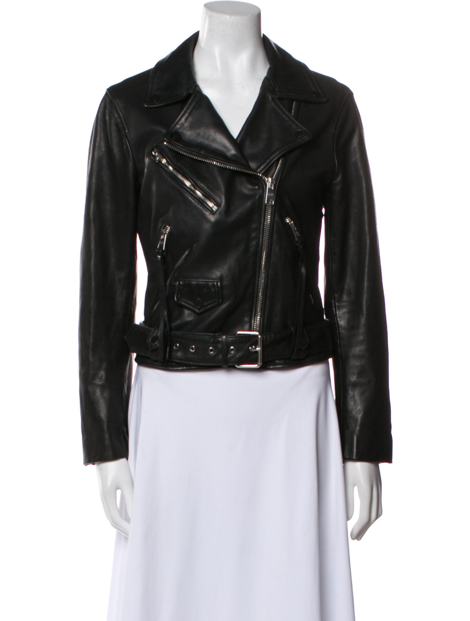 AllSaints Leather Biker Jacket
