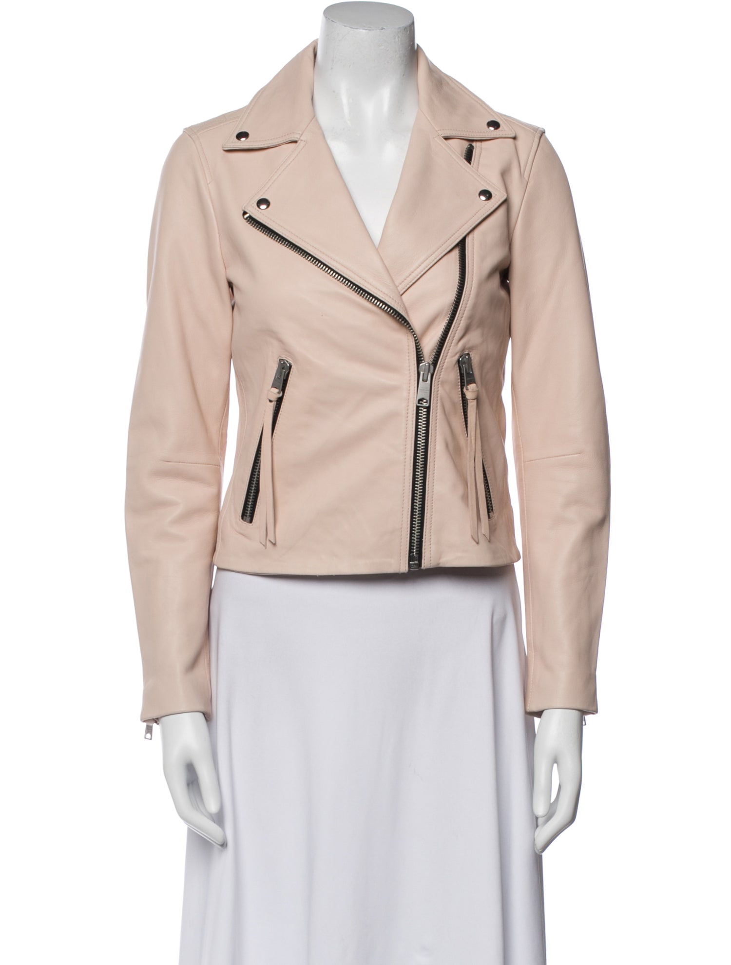 AllSaints Leather Biker Jacket