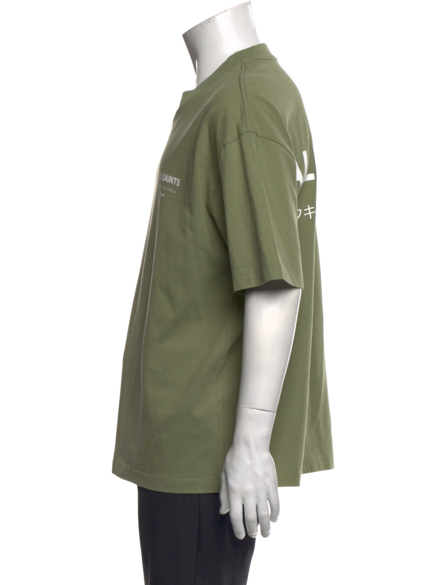 AllSaints Graphic Print Crew Neck T-Shirt