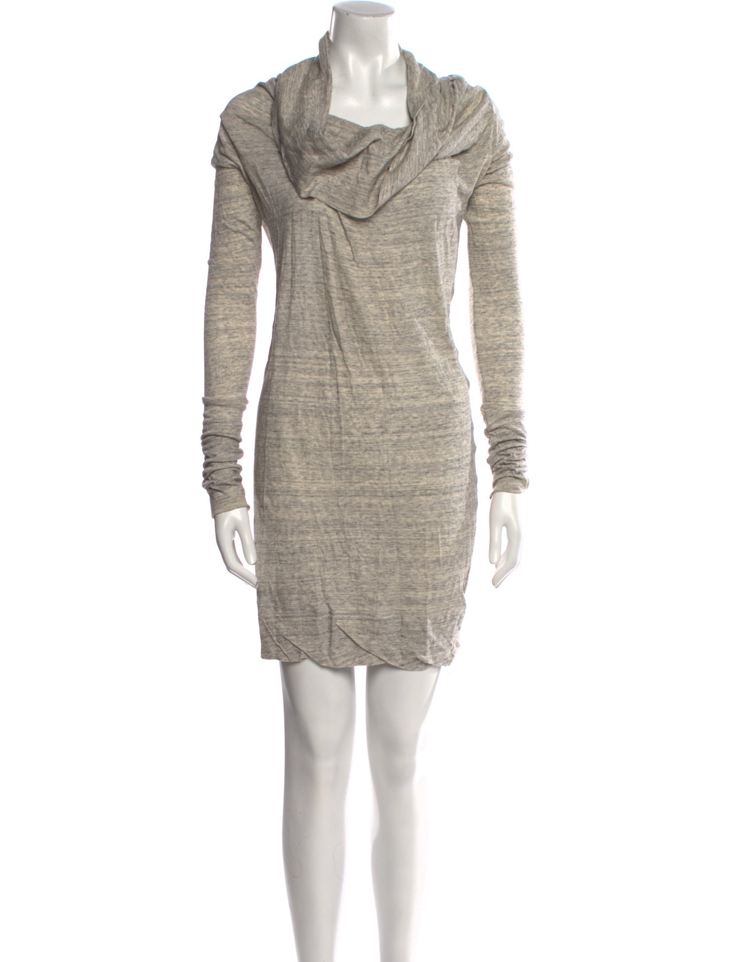AllSaints Cowl Neck Mini Dress