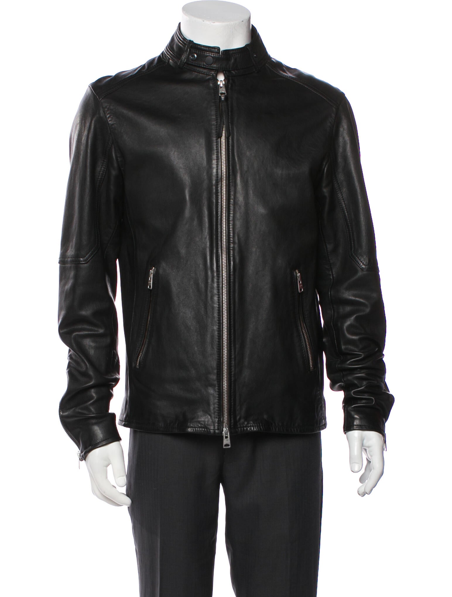 AllSaints Leather Moto Jacket