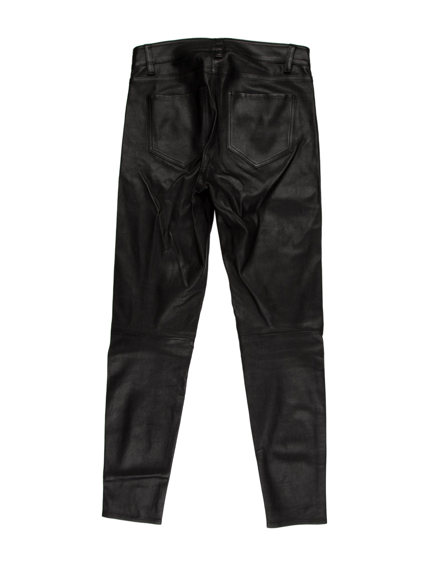 AllSaints Leather Skinny Leg Pants