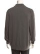 AllSaints Collar Long Sleeve Polo Sweater