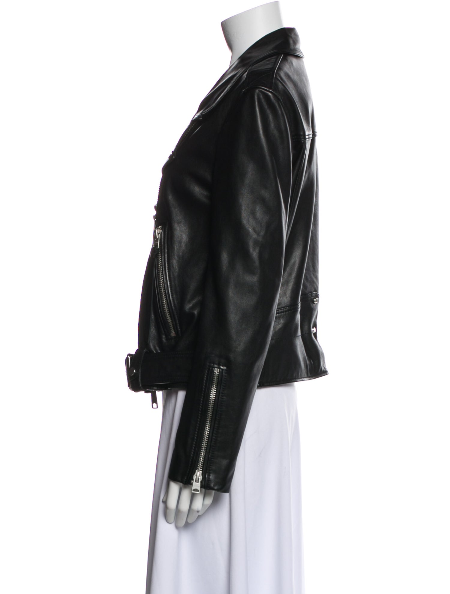 AllSaints Leather Biker Jacket