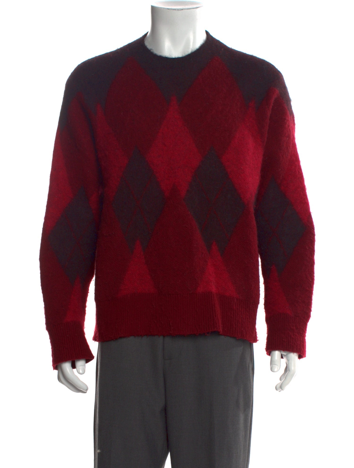 AllSaints Printed Crew Neck Pullover