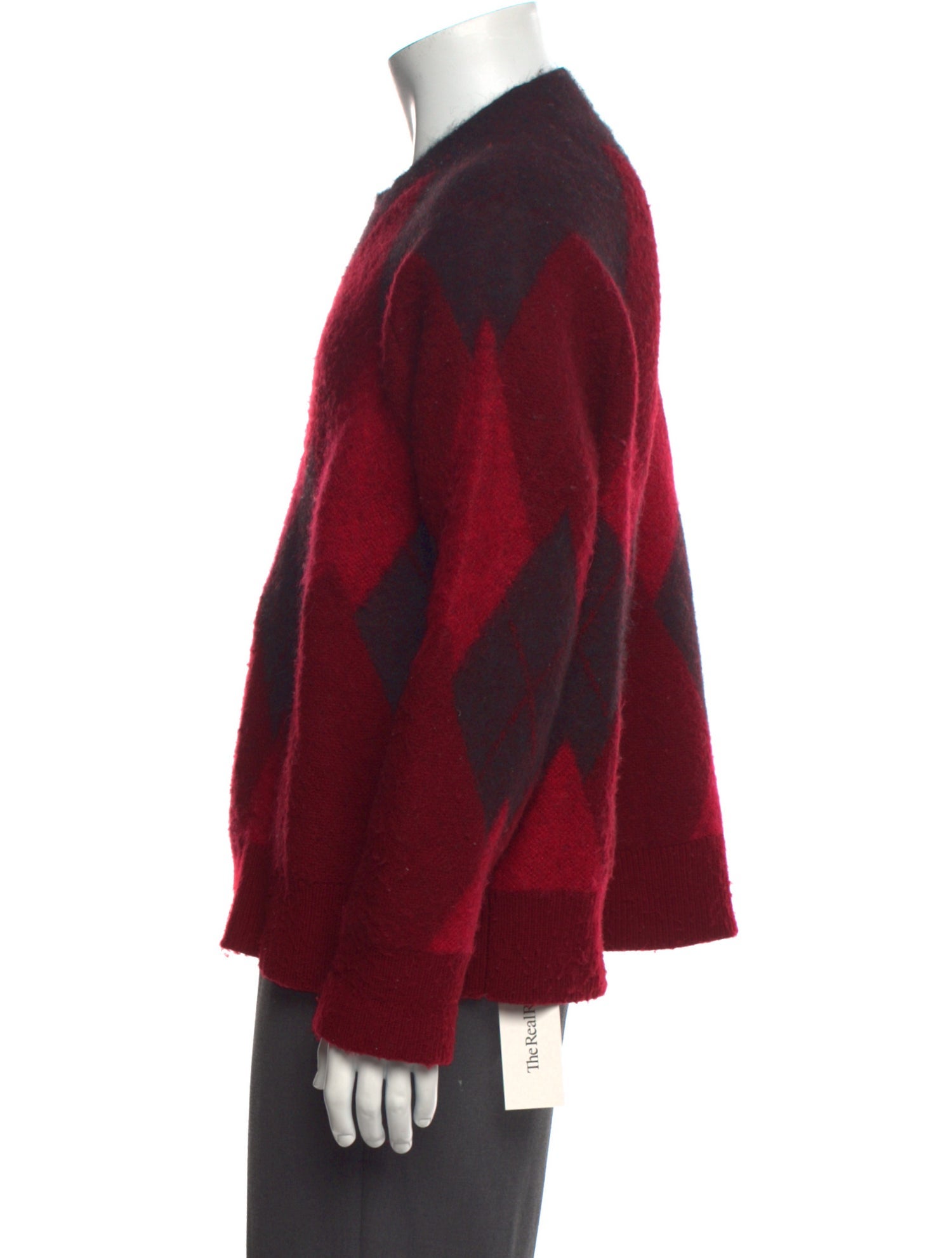 AllSaints Printed Crew Neck Pullover