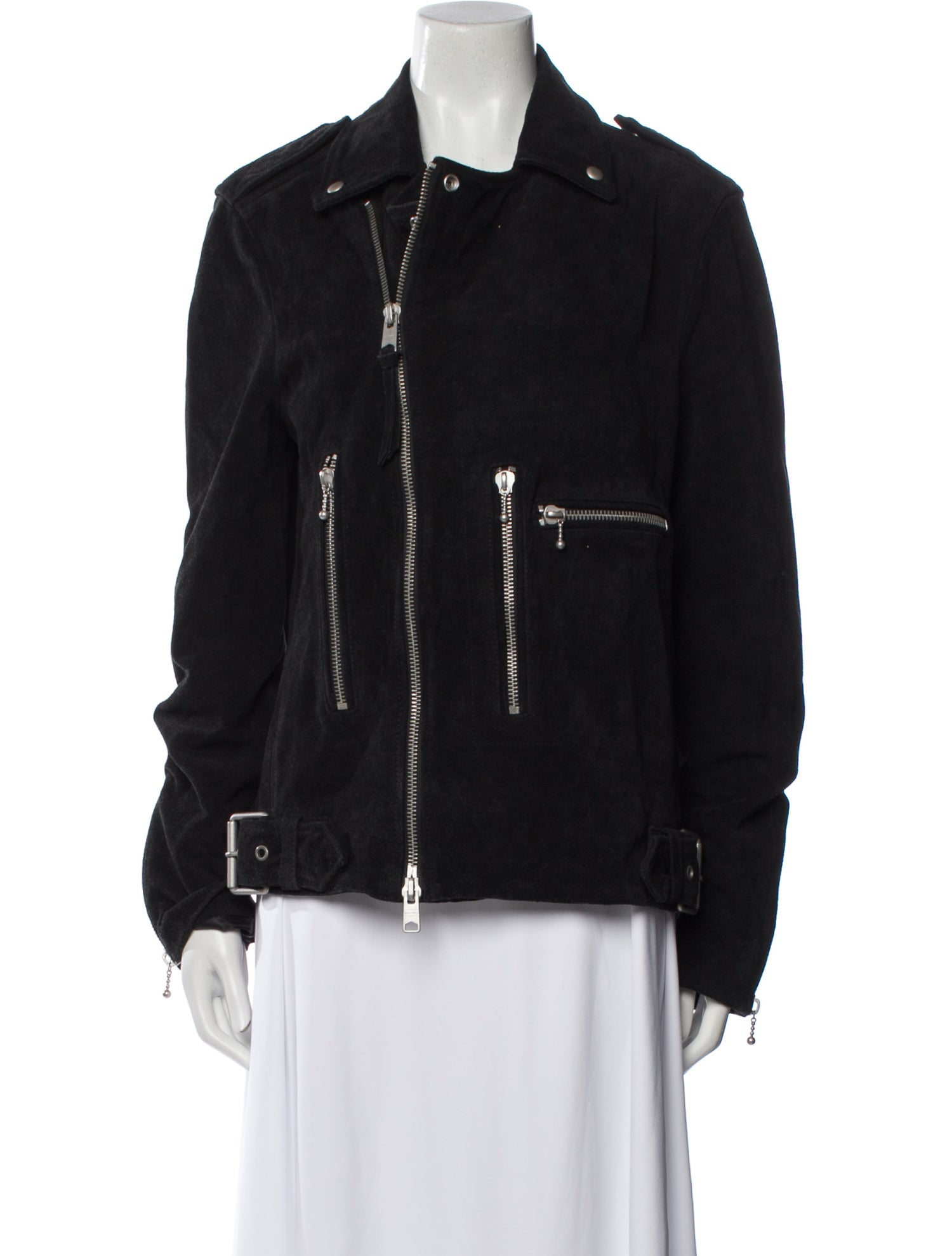 AllSaints Leather Biker Jacket