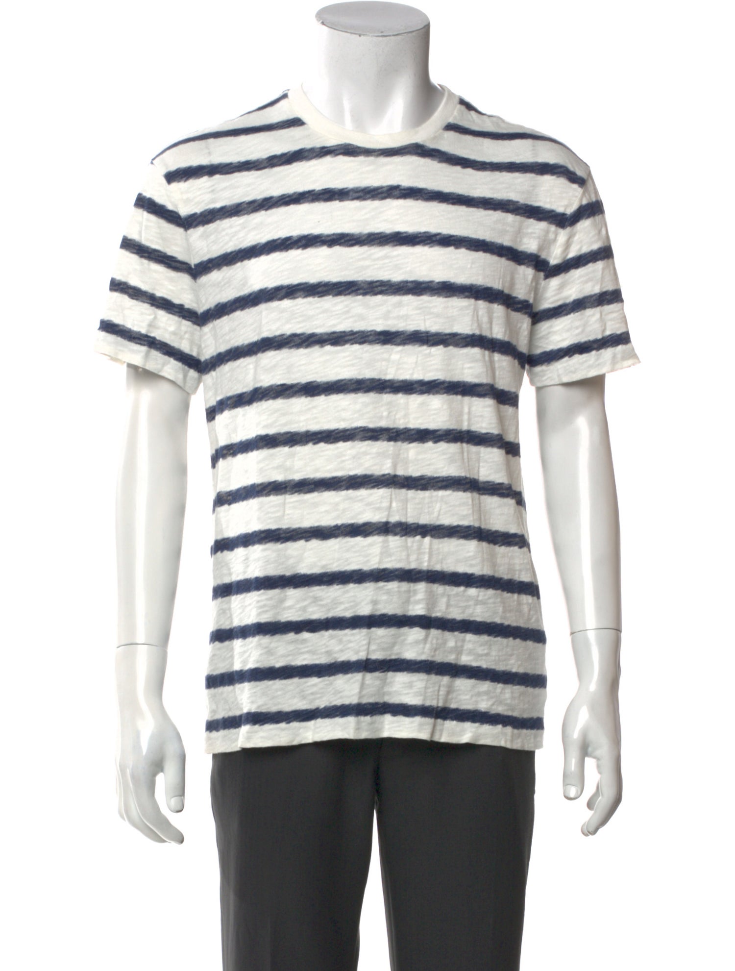 AllSaints Striped Short Sleeve Shirt