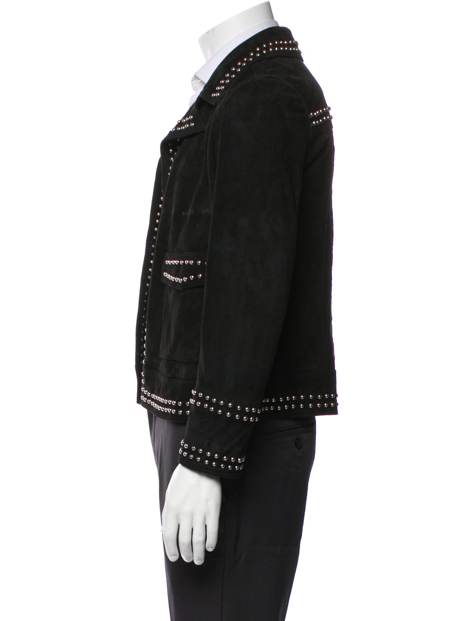 AllSaints Goat Leather Coat