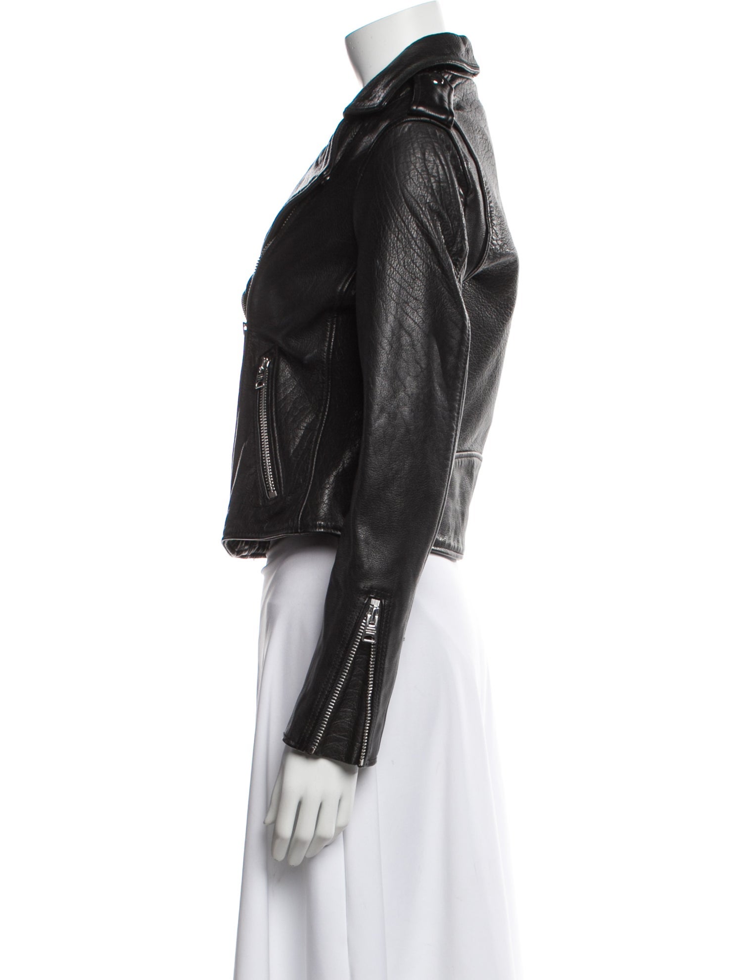 AllSaints Leather Biker Jacket
