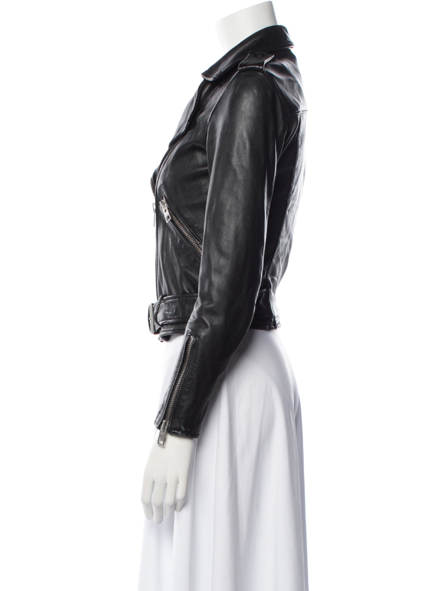 AllSaints Leather Biker Jacket