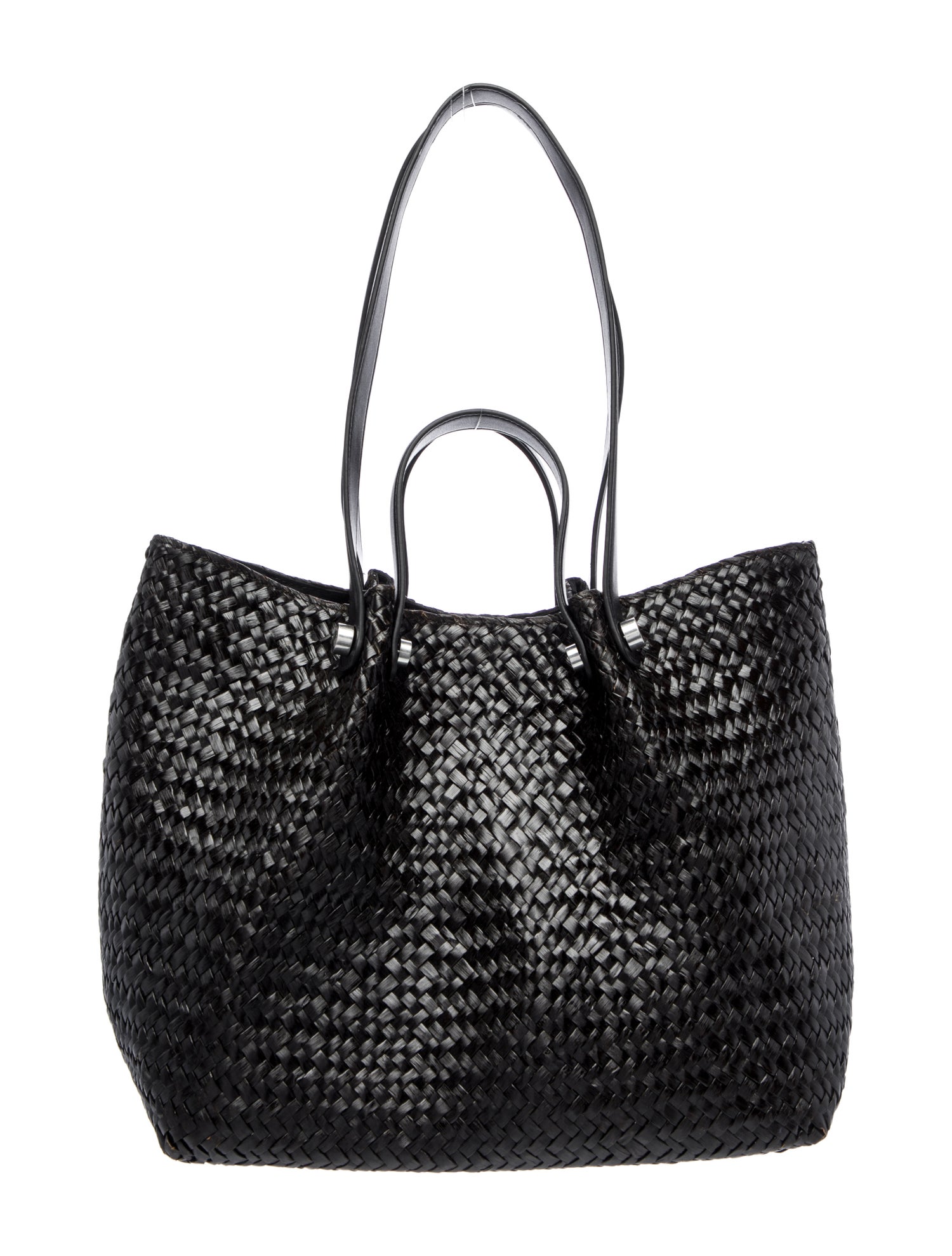 AllSaints Straw Tote