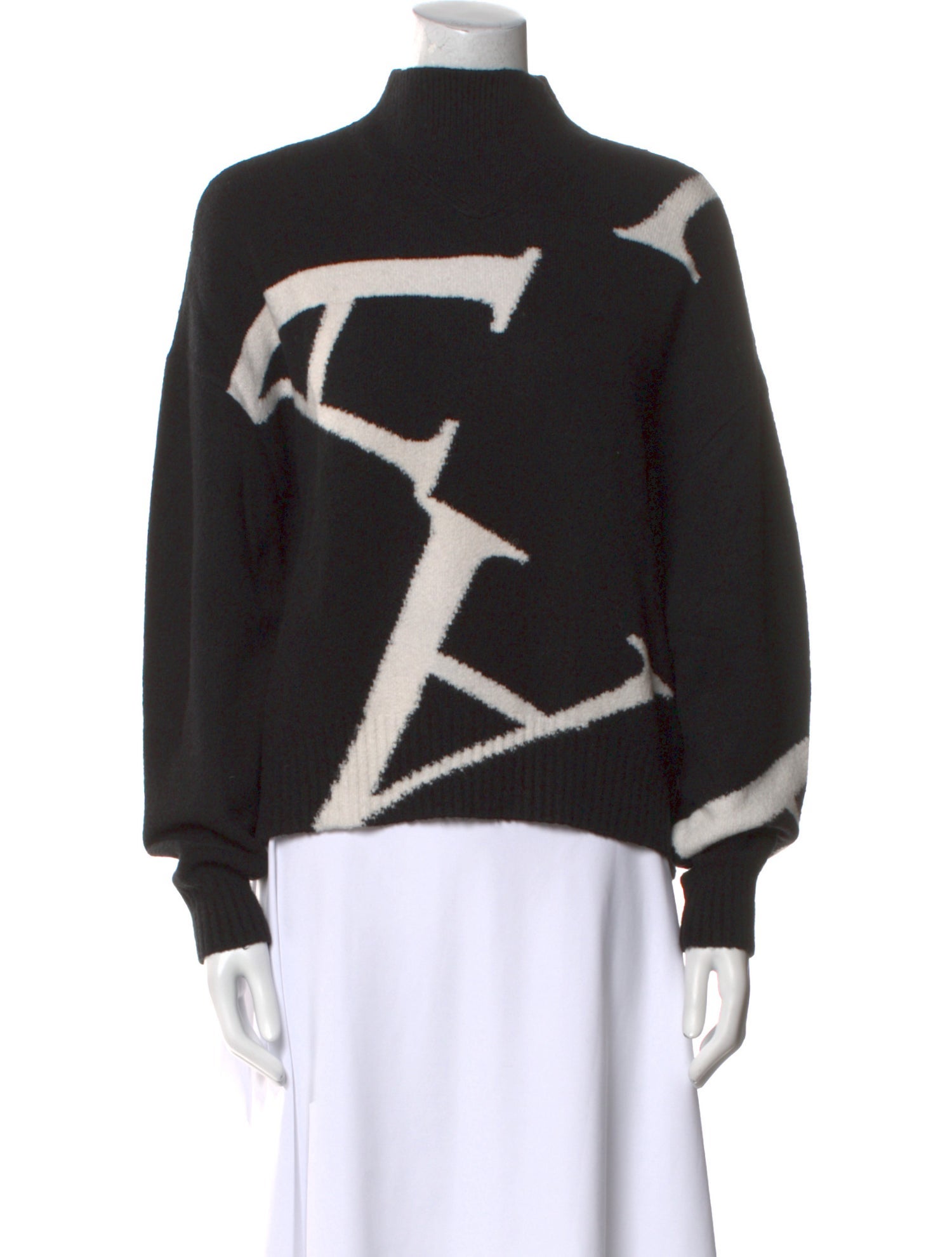 AllSaints Wool Printed Sweater